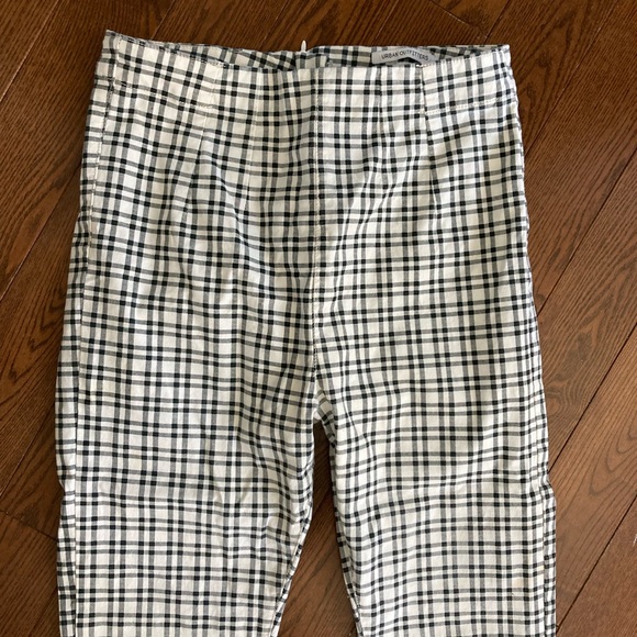 UO Dove plaid stretchy pin-up pants - Picture 3 of 16
